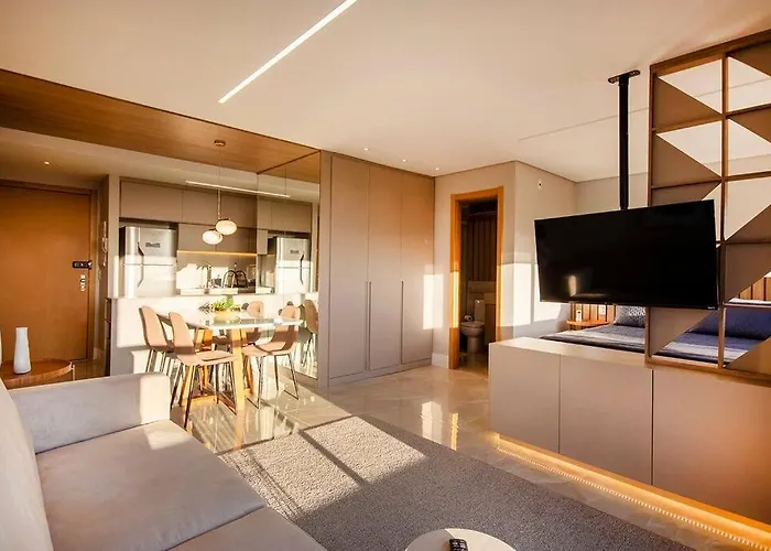 Apartamento Loft Novo Ah1603 Alto Padrão Vista Pôr Do Sol *