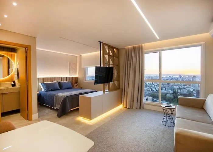 Loft Novo Ah1603 Alto Padrão Vista Pôr Do Sol * Porto Alegre