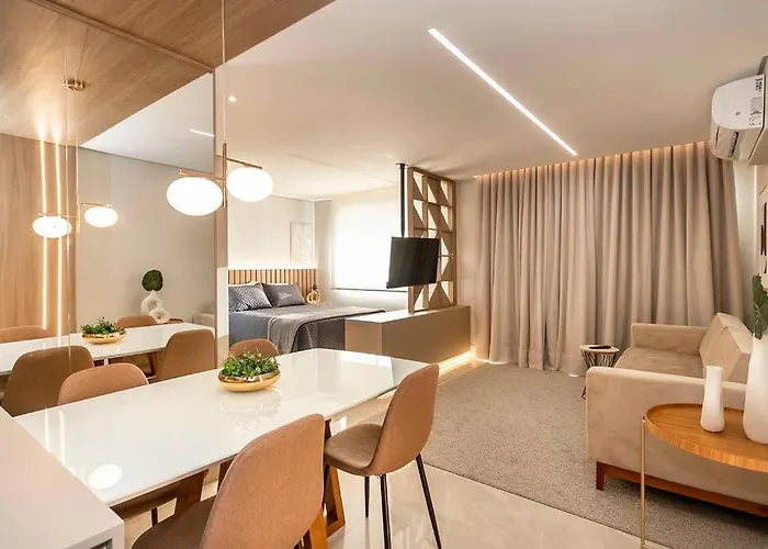 Loft Novo Ah1603 Alto Padrão Vista Pôr Do Sol Apartamento